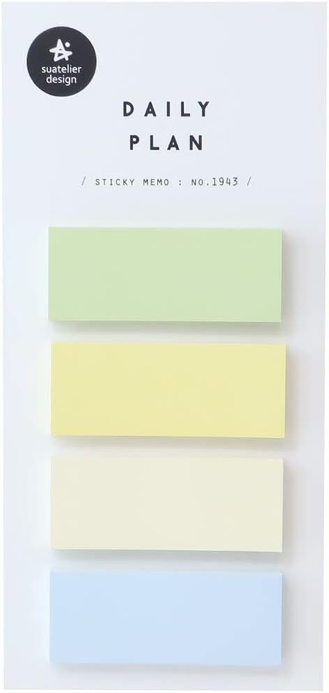 [Sticky Notes] Swatelier Sticky Notes Daily Plan/Daily Plan.32 S&C Fusen, Simple Stationery Goods, Mail Order