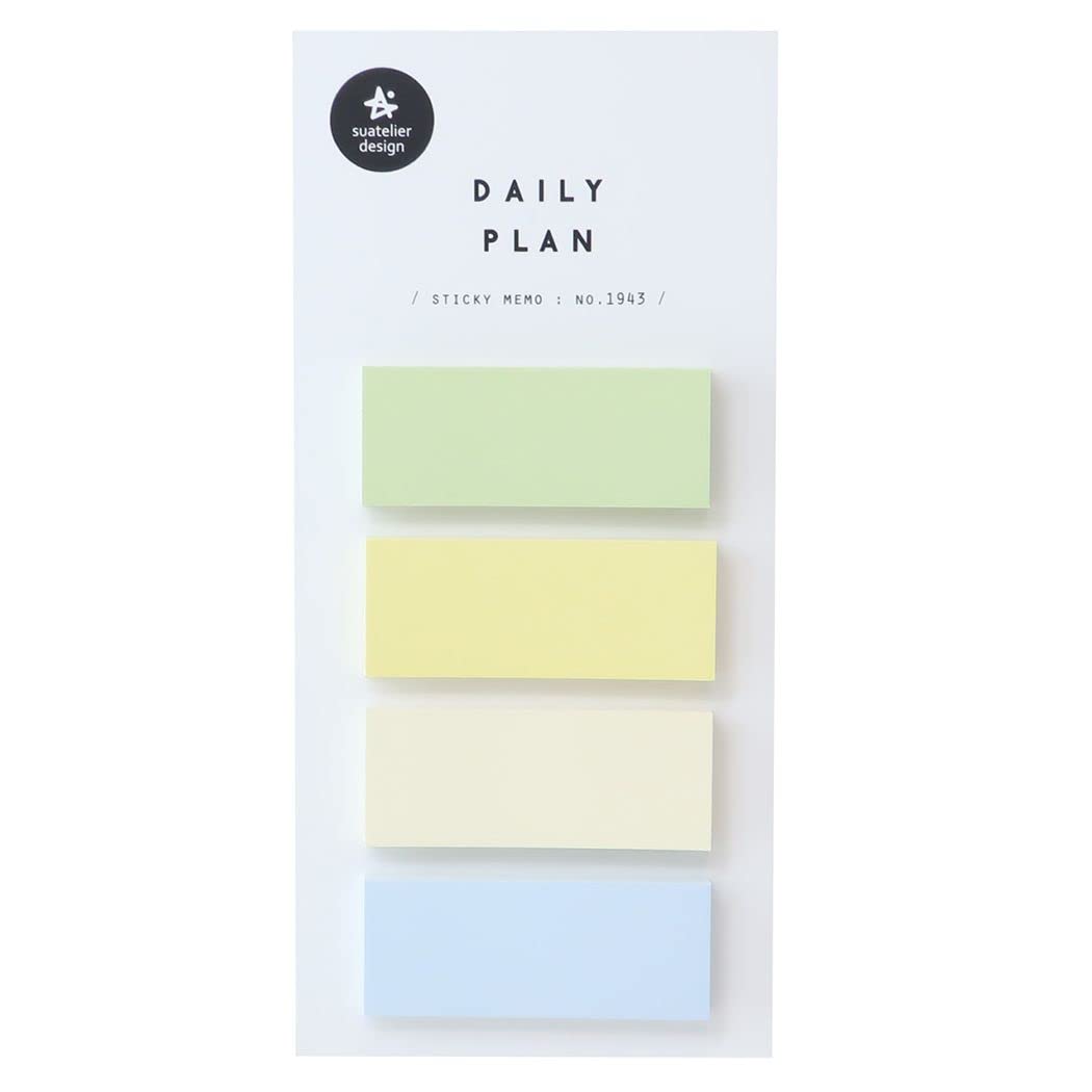 [Sticky Notes] Swatelier Sticky Notes Daily Plan/Daily Plan.32 S&C Fusen, Simple Stationery Goods, Mail Order