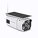 Solar Powered Wireless Security Camera-2.4Ghz WiFi IP Solar CCTV Camera Built in Rechargeable Battery, SD Card Storage, IP67 Waterproof, Remote APP, PIR Sensor,for Outdoor Smart Home Security Camera