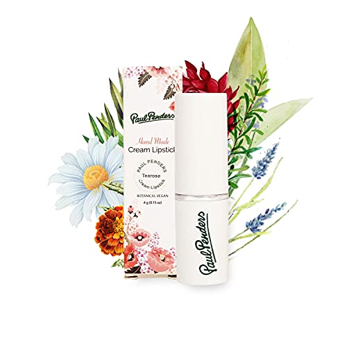 Image of Paul Penders Hand Made Vegan Cream Lipstick 4g (Tearose)