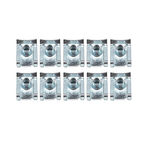 Clip en U M6 en acier inoxydable 304 pour fixation de cheminée et carrosserie de moto, 10pcs