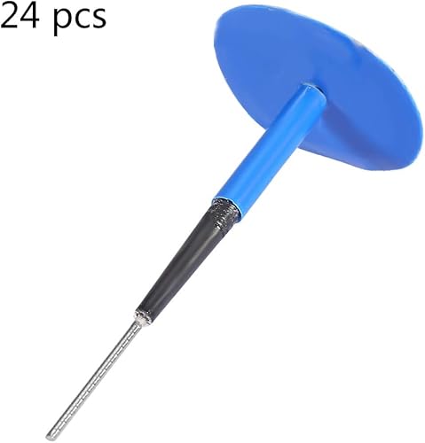 Miniatura 2 de 24 piezas de parche universal sin cámara para reparación de pinchazos de neumáticos, parche de goma de repuesto para automóvil, motocicleta (2.362 x