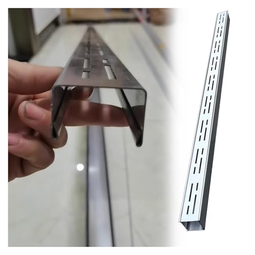 Zewnętrzne wąskie osłony odpływowe ze stali nierdzewnej 304 – liniowe sitko do rynny deszczowej do ogrodu, farmy i rowów pokładowych