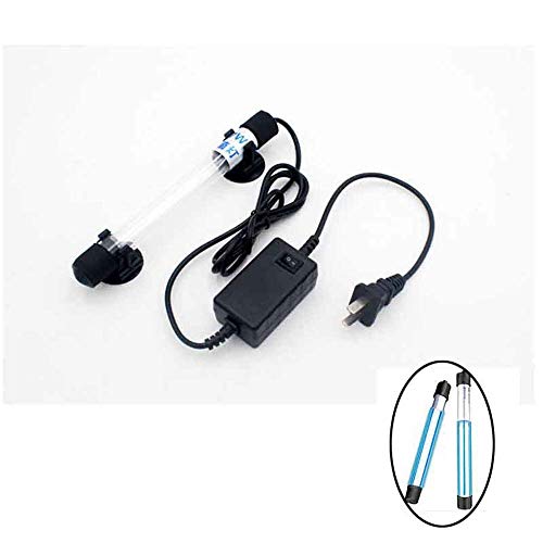 MQUPIN Aquarium UV Clean Light Submersible Waterproof UVC Lamp Water Clean Green Algae