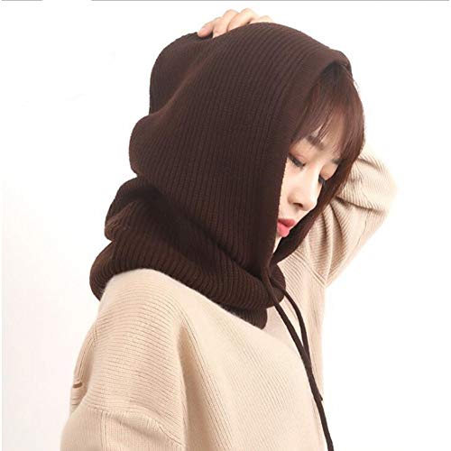 Bonnet tricoté d'hiver en laine premium avec finitions mailles serrées