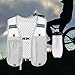 MotiveTech Light Hydration Vest with A Bottle of Water Pack of Water for The Breathable Gym Vest for Climbing Camp Cycling, Grey