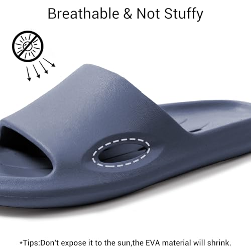 Image of Shower Shoes Quick-Dry Non-Slip Bathroom Slippers for Men & Women,Quick-Dry Non-Slip, Home Slides Dorms, Gym, Pool, Spa, Camping, Beach