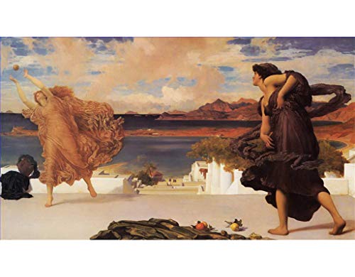 Tableau peinture à l'huile académique, reproduction célèbre Filles grecques au bal