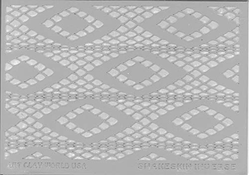 FlexiStamps Texture Sheet Snake Skin Inverse Design - 1 pc.