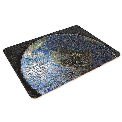 Sets de table souples dessous en liège napperons Planète Terre