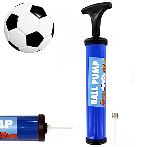 New Hand Air Pump With Needle Ball Party Balloon Soccer Basketball Inflator Save #TOP2