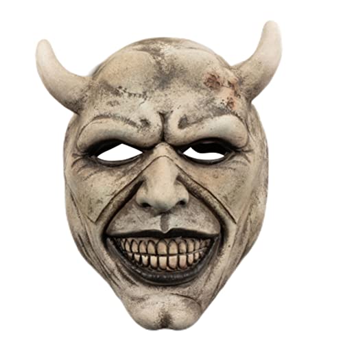 SHANGYE The Black Phone Mask - The Grabber Latex Mask - Horror Movie Killer Costume pour Halloween Cosplay Mascarade Fancy Prop Cover