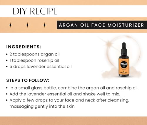 Image of Earth N Pure Argan Oil for Hair Styling, Hair Growth, Hairfall Control - Natural and Therapeutic Grade 200 ml