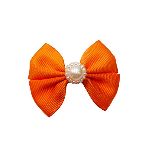 Pet Show Plain Dog Hair Clips For Small Dogs Bowknot French Barrette Bows Clips For Yorkie Teddy Grooming Hair Accessories Pack Of 10 … #TOP4