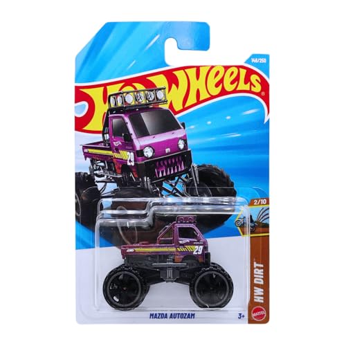 Image of Hot Wheels Mazda Autozam HW Dirt Ages 3 and Up 146 /250 (Purple)