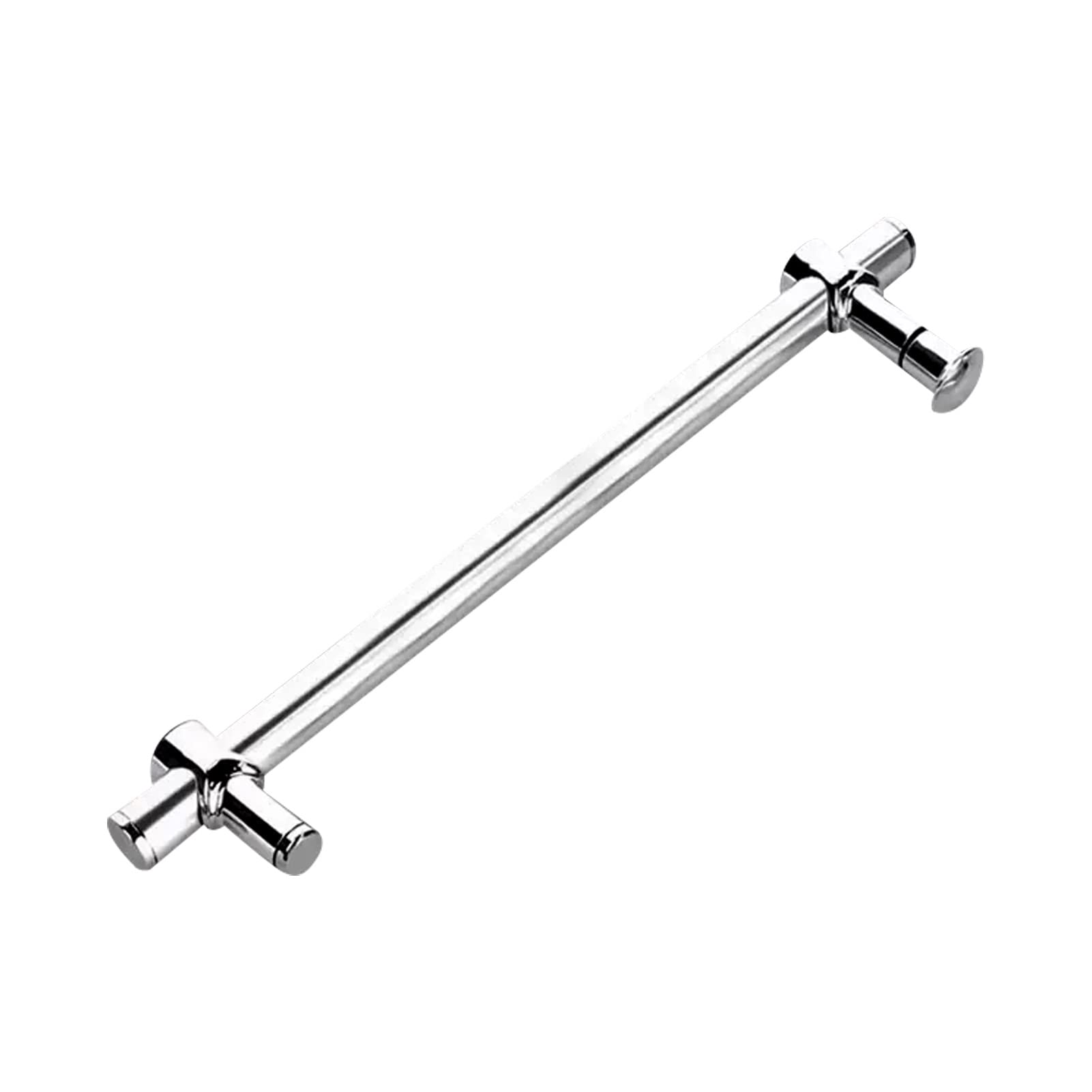 Wdsopk Stainless Steel Glass Door Push-Pull Handle Adjustable Grab Bar For Bathroom Glass Door, Door Handle Sets Replacement Single Side Door