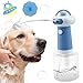 犬 シャンプー 泡立て器 ペット用 IPX7防水 USB充電式 ソープディスペンサー 自動発泡犬用ソープディスペンサ 犬 猫 お風呂用品 400mlボトル 低騒音 割合の目盛り付き シャンプー節約 日本語説明書付き ペットバスブラシ付き ペット用シャワー・バス用品 バス シャワー