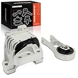 A-Premium 2PCS Engine Motor Mount and Torque Strut Mount Set Compatible with Jeep Cherokee 2014-2018 & Chrysler 200 2015-2017, 2.4L, Replace# 68240438AA, 68224909AD