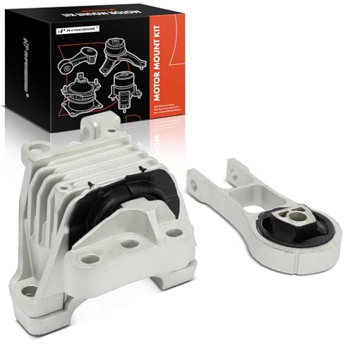 A-Premium 2PCS Engine Motor Mount and Torque Strut Mount Set Compatible with Jeep Cherokee 2014-2018 & Chrysler 200 2015-2017, 2.4L, Replace# 68240438AA, 68224909AD