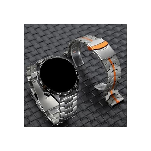 Correa de reloj de acero inoxidable 22mm para Huawei Watch GT6 GT4 Pro y Amazfit 5