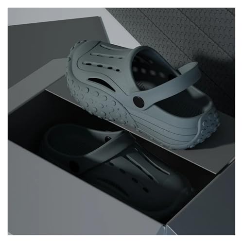 Step on poop feeling thick soled 4.0cm perforated shoes 2025 new casual sports trend two on cool slippers for men and women2