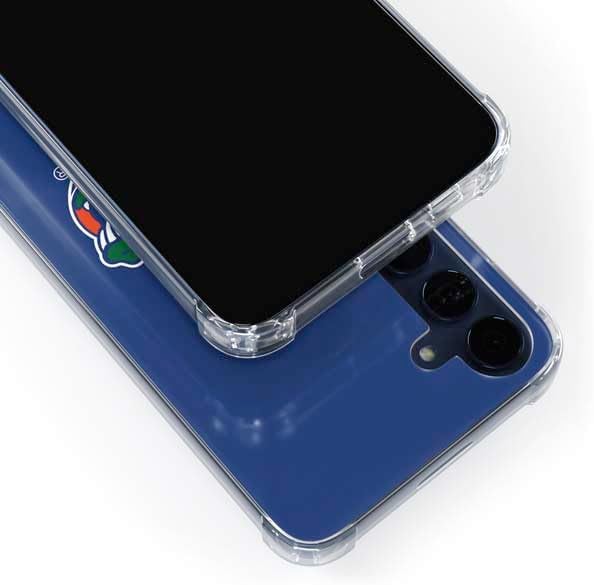 Skinit Clear Phone Case Compatible with Galaxy S24 - Officially Licensed University of Florida Gators Mascot Blue Design
