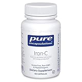 Pure Encapsulations Iron-C | Iron and Vitamin C Supplement to Support Muscle Function, Red Blood Cell Function, and Energy* | 60 Capsules