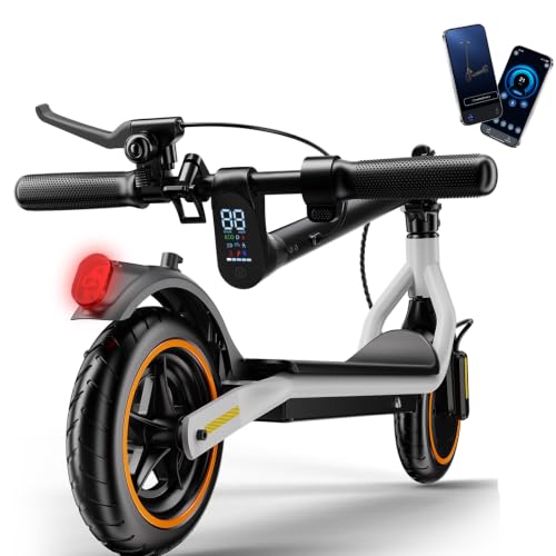 Image of Electric Scooter - Electric Scooter Adults, 1000W /500W Motor, 10'' /8.5'' Tires, 28 /23 /21 Miles, APP Control, Dual Brake, Long Range Electric Scooter for Gift