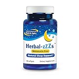 North American Herb & Spice Herbal-zzZs - 60 Softgels - Natural Sleep Support - Melatonin Free, Non-Habit Forming - with Ashwagandha & Chamomile - Non-GMO - 60 Servings