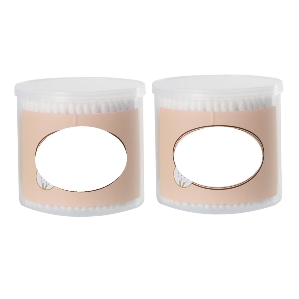 TOVINANNA Double-ended Cotton Swabs 600pcs Set Makeup Tools Reusable Clean Pointed Tips Perfect for Travel Daily Use