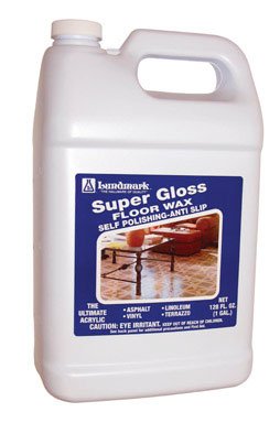 Lundmark Super Gloss Floor Wax Super Gloss Anti-Slip Floor Wax Liquid 1 gal.