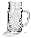 Höhe: 145mm STÖLZLE LAUSITZ Oberglas ISAR Maßkrug 0,3l l Original Biermaßkrug Oktoberfest I 6 Stück als Set I Traditionelles Bierglas I spülmaschinenfest I hochwertige Qualität
