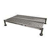 Cotterman - 1AWP2472A3 A6-9 B8 C1 P6 - COTTERMAN Work Platform: 1 Steps, 6 in to 9 in, 24 in Platform Wd, 72 in Platform