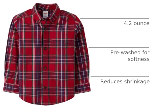 Image of Gymboree Boys' and Toddler Long Sleeve Button Up Shirt