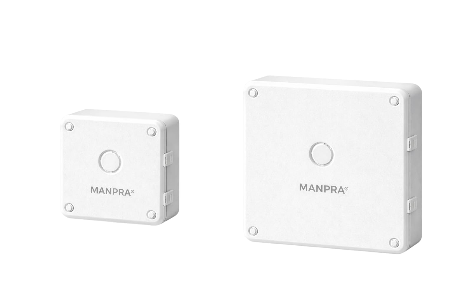 4x4 Inch and 5x5 Inch PVC Junction Box for CCTV Camera – Weather-Resistant Outdoor Electrical Enclosure, Cable Management Box | Combo of 2, White, Pack of 1-image-14