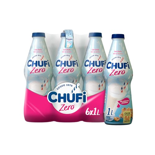 Chufi ZERO sin azucar añadido 1 lt. Pack 6 x 1L