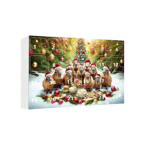 Calendrier de l'Avent Capybara 2025 : oubliez les chocolats avec 24 figurines durables à collectionner