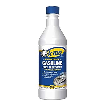 K100 32oz Marine Grade Gasoline Fuel Treatment, Made in USA