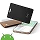 Android Smart Tracker,Wallet Tracker Karte 1.8mm Air Tag Karte Kompatibel Google Mein Gerät Finden Hub App (nur Android) IP68 Wasserdicht Smart Tag Card Schlüsselfinder für Koffer,Gepäckanhänger