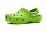Crocs Unisex Kids Classic Clogs (Little Kid/Big Kid) Crocs Green 6 Big Kid Medium