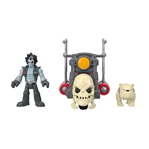 Imaginext GKJ24 DC Super Friends Lobo & Motorcycle