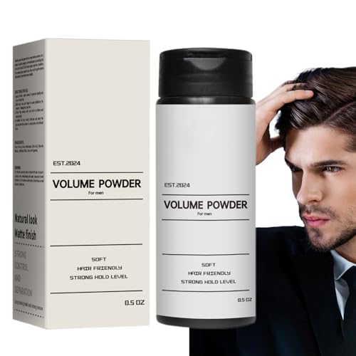 Polvere Styling Capelli | con una Finitura Mate Non Grassa - Polvere per Texture Capelli Uomo - per la Casa l'Esterno la Scuola i Viaggi il Papà