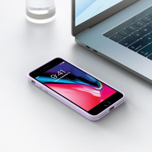 Image of for iPhone 8 Plus Case Purple, Scratch Resistant with Soft Touch, Slim Thin Phone Cover for iPhone 7 Plus 5.5 inch