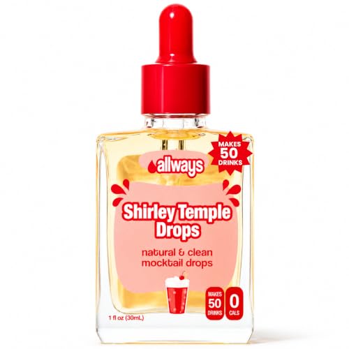 Image of Allways Drops Shirley Temple Water Enhancer | Sugar Free | 50 Servings