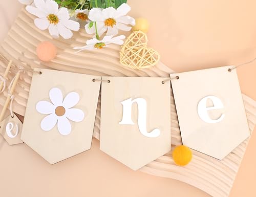 Mamuxi FLOWER Wooden Daisy One Highchair Garland thumb #7