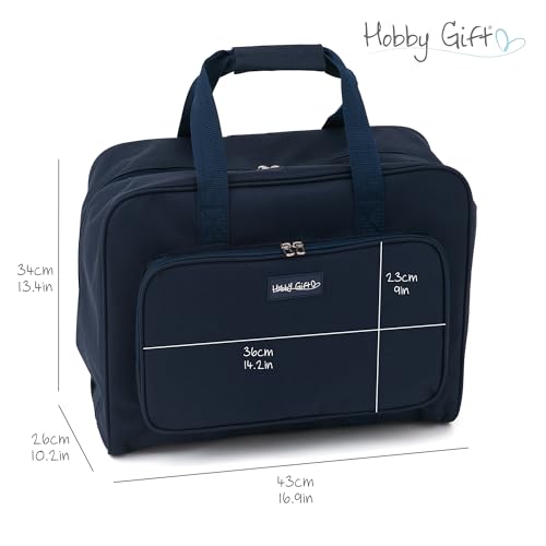 Hobby Gift Exklusive Nähmaschinentasche, Marine