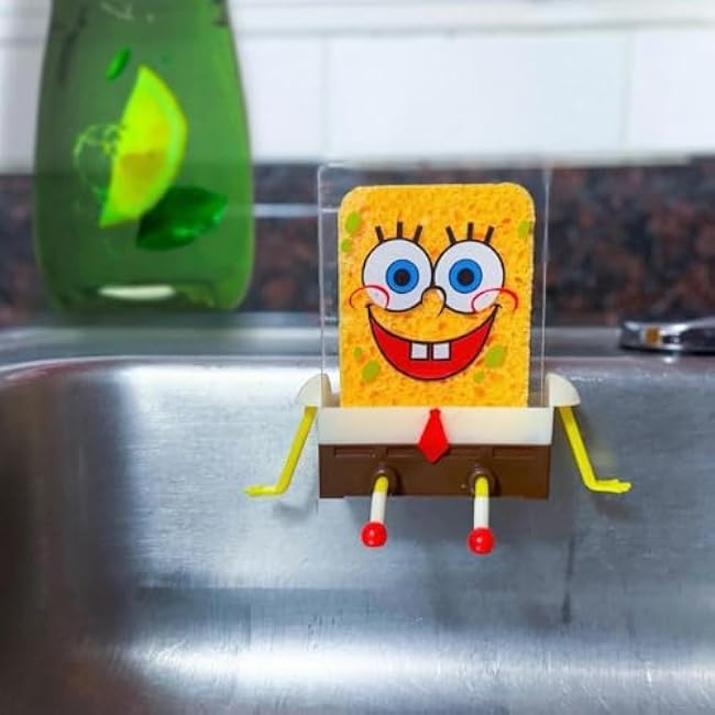 Sponge Holder, Kitchen Cute Sink Draining, Sponge Holder Cartoon Cleaning
