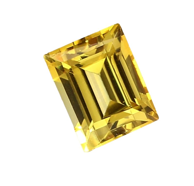 Saphir jaune de Ceylan naturel, la gemme idéale pour créer un cadeau de joaillerie unique