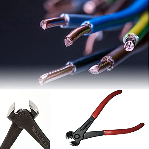 Sfocfwh 7" Nail Puller, Pliers, Nail Remover Tool, Cutting Pliers, Carpenter Tools, Staple Puller, Nail Puller Tool, End Cutting Pliers,Nail Pliers,Nail Pulling, Carpenter Pincer Wire Cutter Pliers #TOP6
