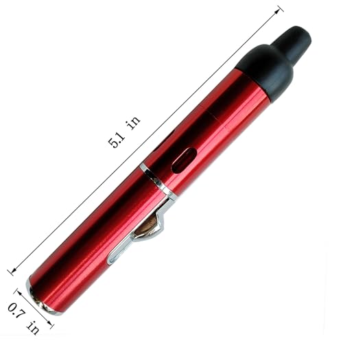 Encendedor antorcha recargable rojo pack de 2 miniatura 3
